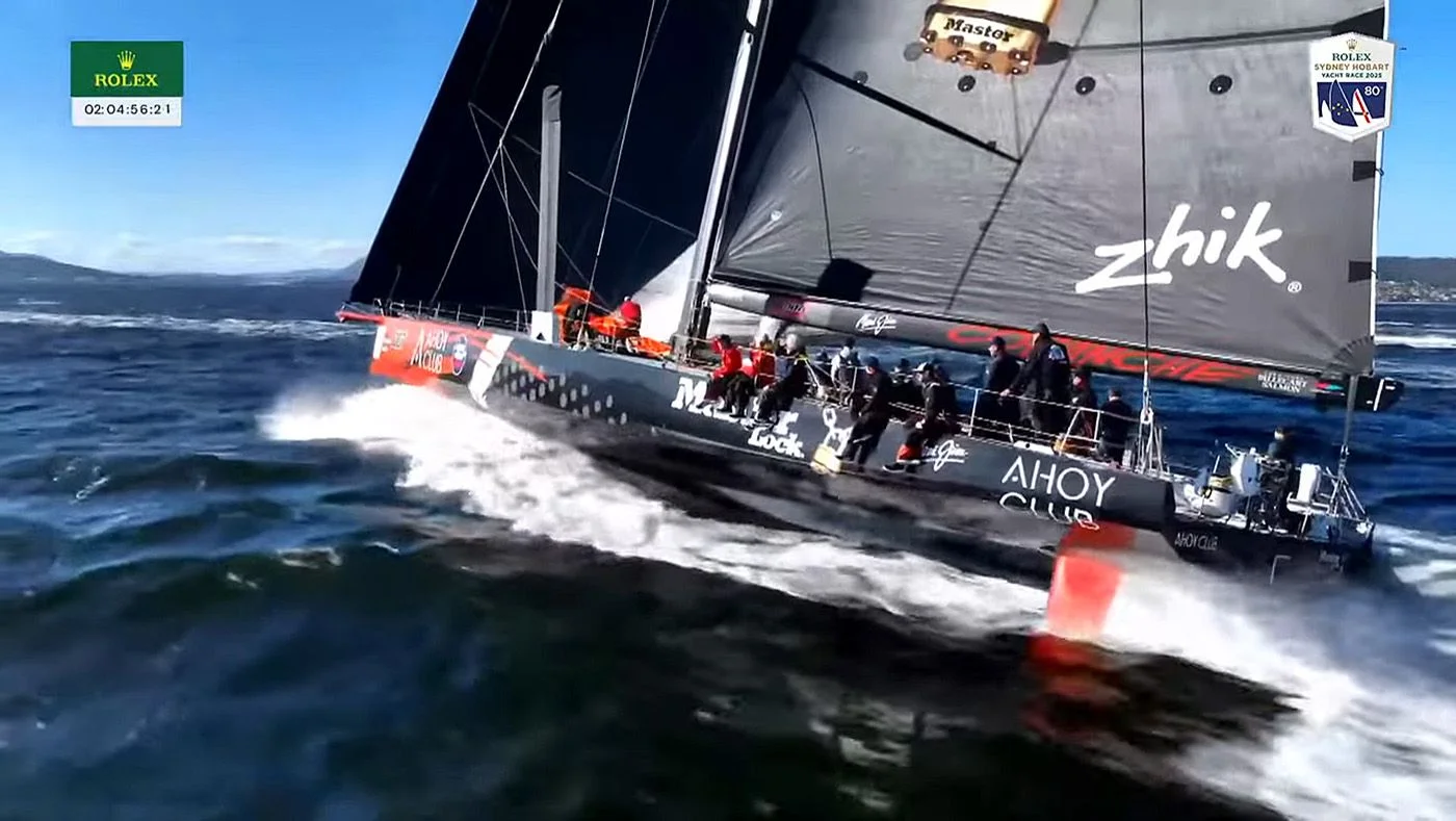 80. Rolex Sydney Hobart 2025 – A célba a Master Lock Comanche érkezett abszolút elsőként | HAJOZAS.HU