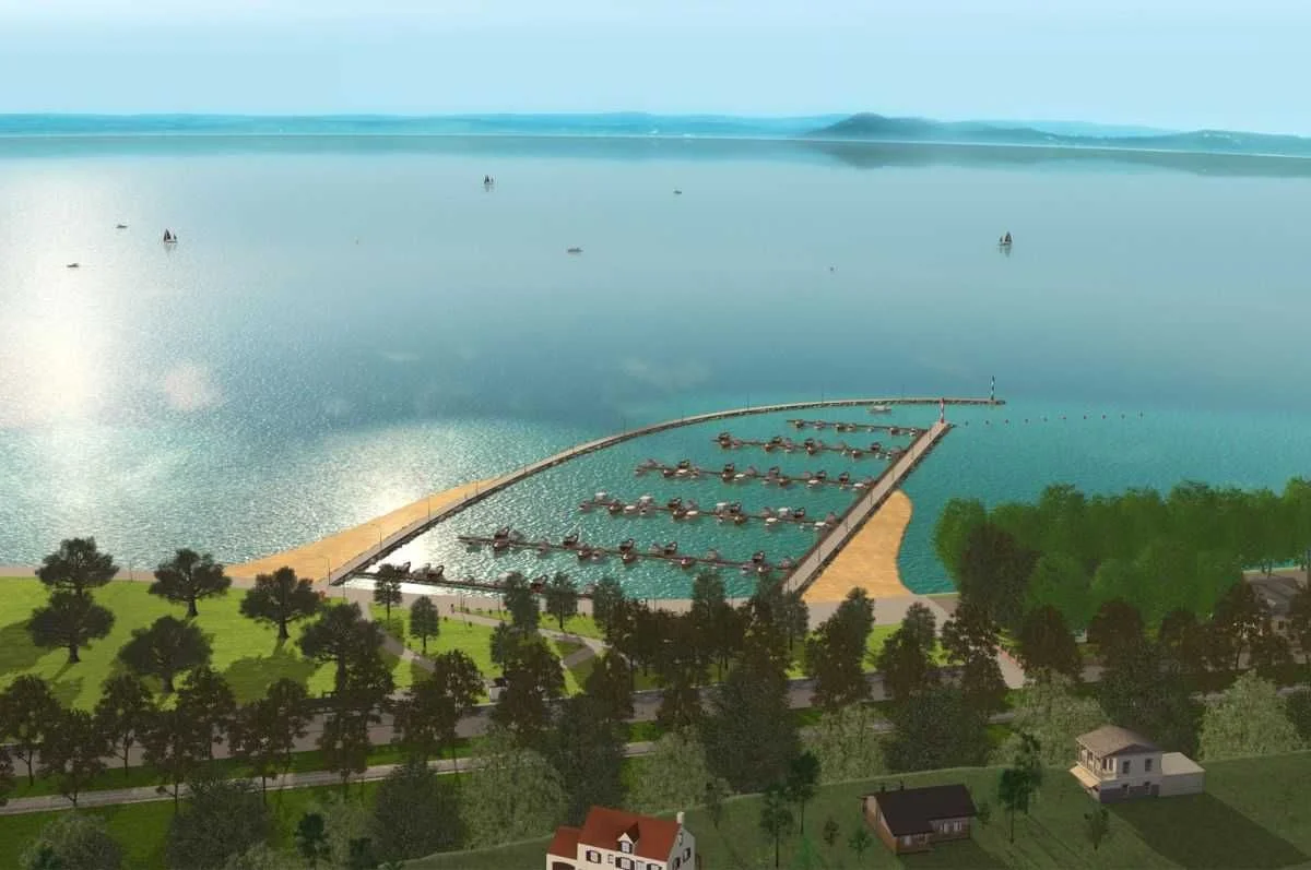 Folyamatosan eljárások indulnak az új balatonföldvári kikötő ügyében