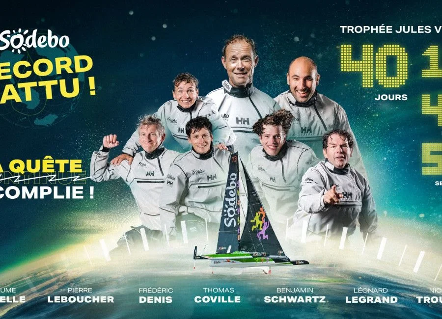 Új földkerülő rekord született a Jules Verne Trophy - n