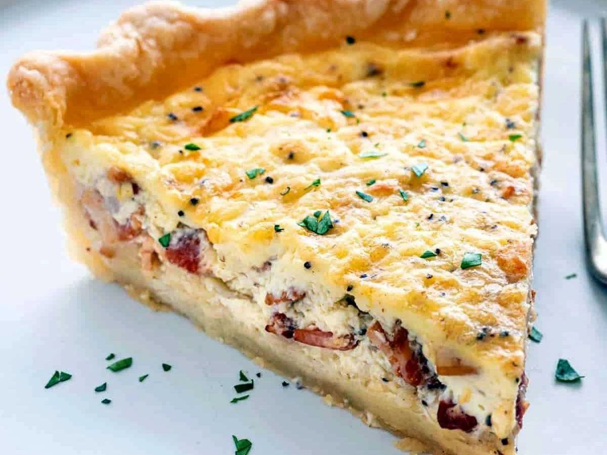 Quiche Lorraine – francia zöldséges lepény receptje