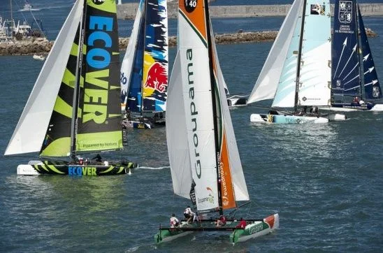 A Groupama 40 katamarán is indult az Extreme Sailing Series versenyen