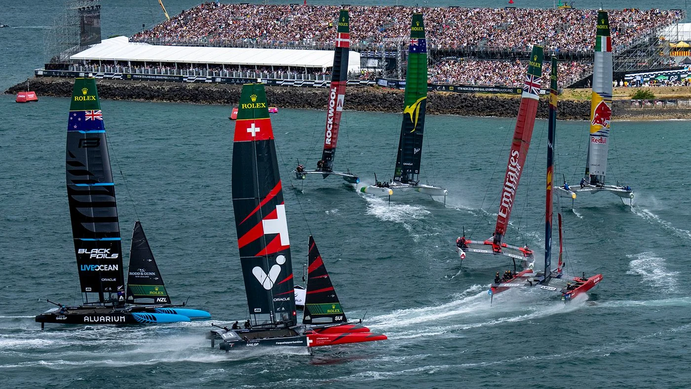 SailGP Auckland - szeles hétvége ígérkezik - Élő közvetítés szombaton hajnali 4 órától | HAJOZAS.HU