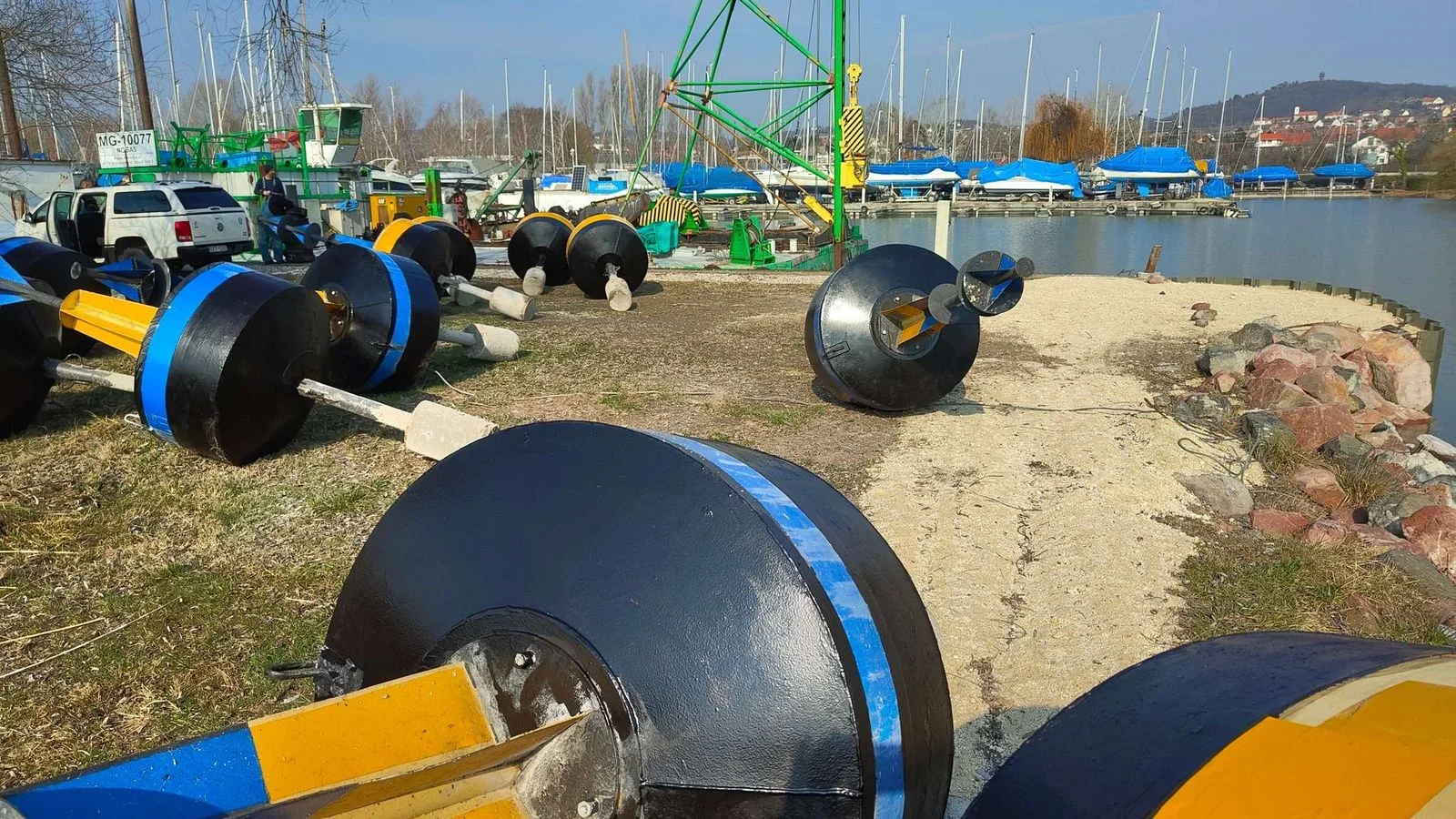 Már készülnek a szezonra a Balatonnál