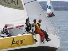 Kutics és  csapata nyerte az Avis Leasing Pénteki Regatták döntőjét